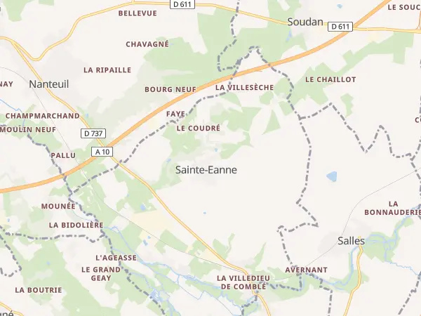 Plan de Sainte-Eanne