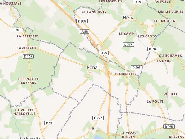 Plan de Rônai
