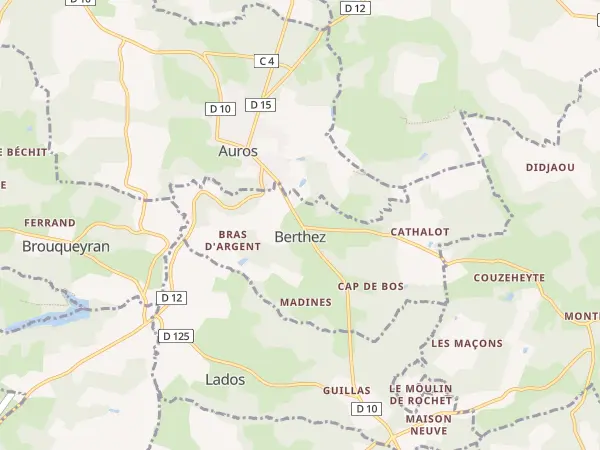 Plan de Berthez