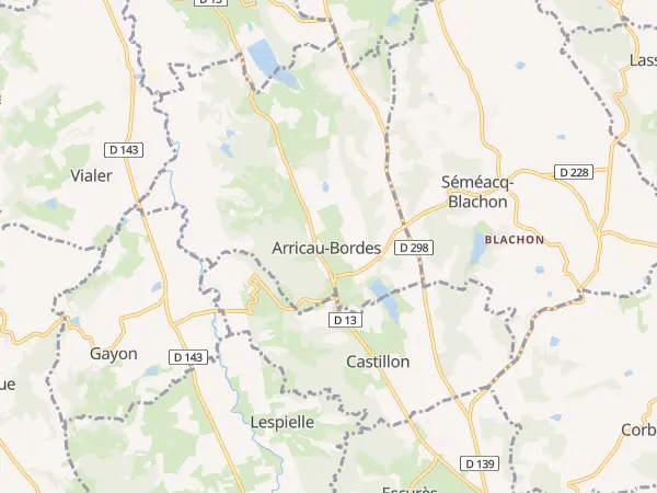 Plan de Arricau-Bordes