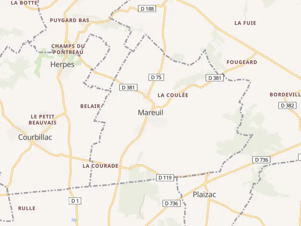 Plan de Mareuil