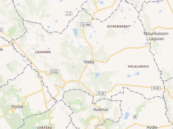 Plan de Viella