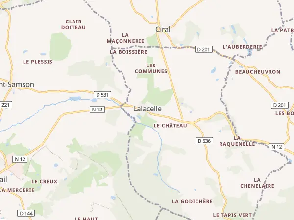 Plan de Lalacelle