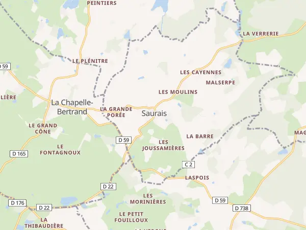 Plan de Saurais