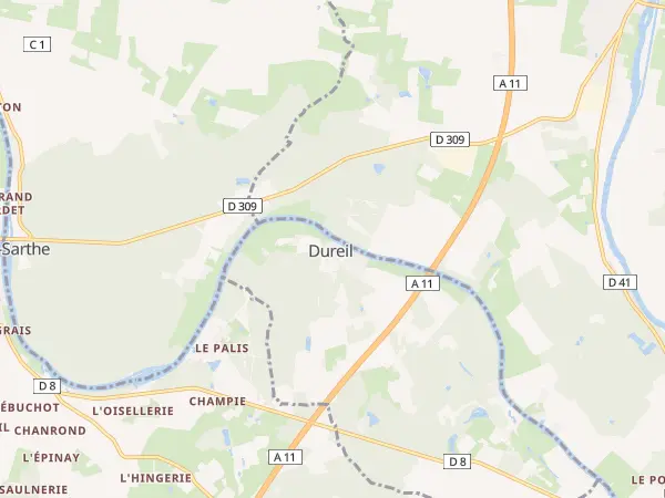 Plan de Dureil