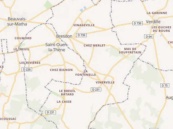 Plan de Bresdon