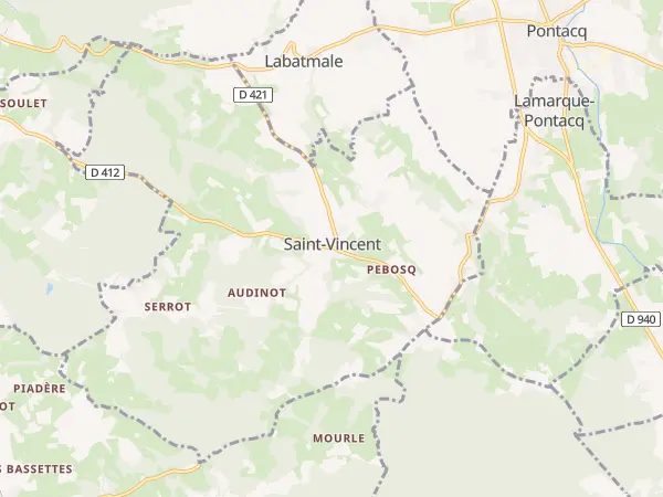 Plan de Saint-Vincent
