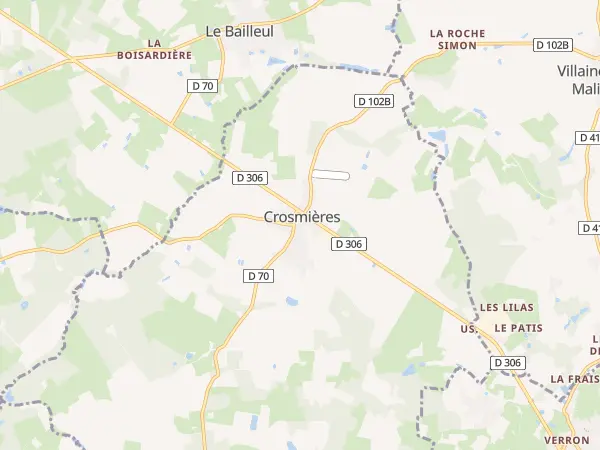 Plan de Crosmières