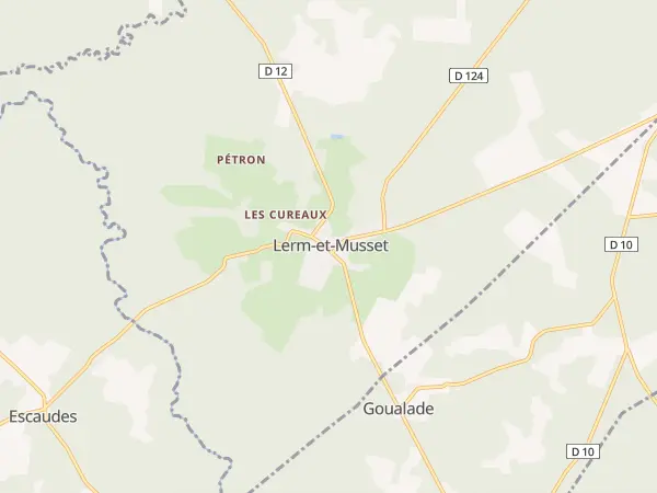 Plan de Lerm-et-Musset