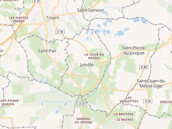 Plan de Janville