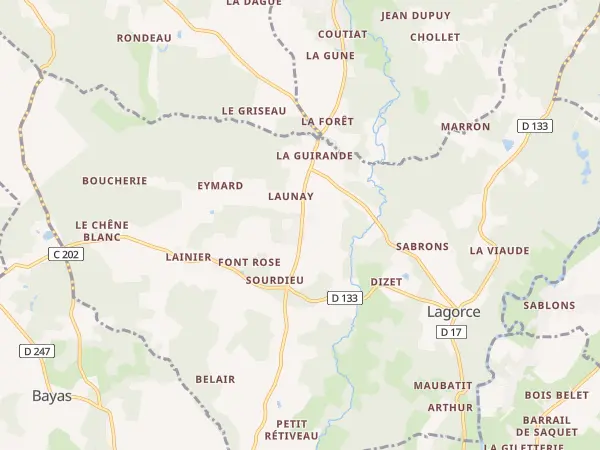 Plan de Lagorce