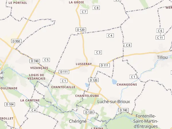 Plan de Lusseray