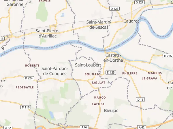 Plan de Saint-Loubert