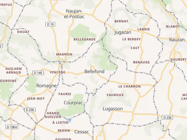 Plan de Bellefond