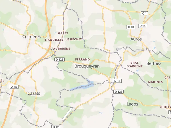Plan de Brouqueyran