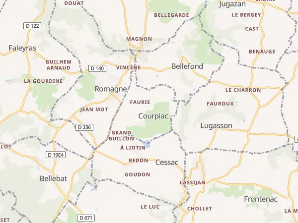 Plan de Courpiac