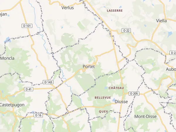 Plan de Portet