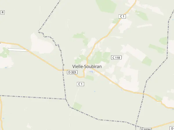 Plan de Vielle-Soubiran