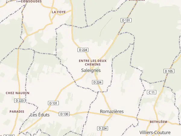 Plan de Saleignes