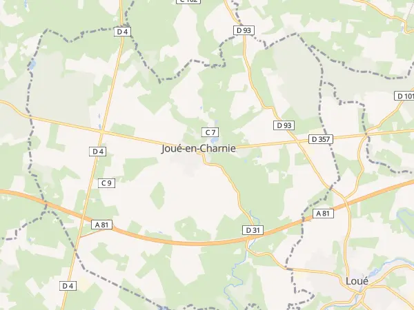 Plan de Joué-en-Charnie