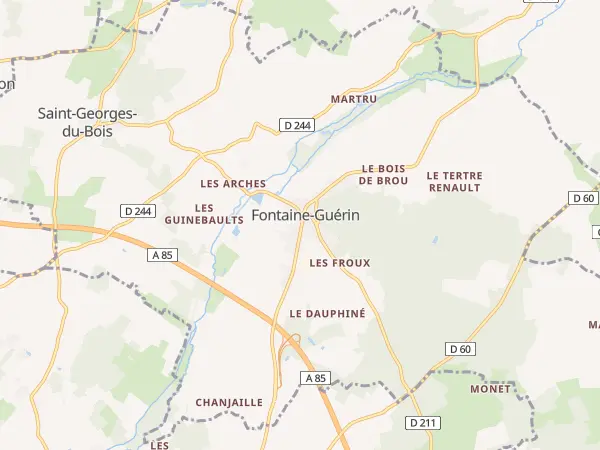 Plan des Bois d’Anjou