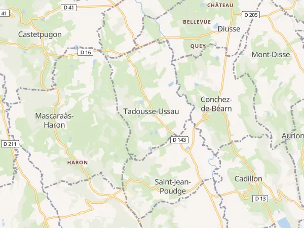 Plan de Tadousse-Ussau