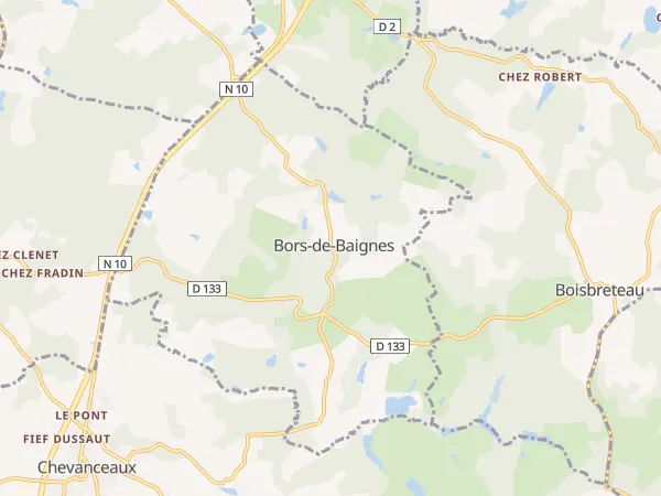 Plan de Bors (Canton de Charente-Sud)