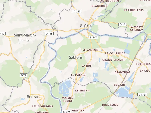 Plan de Sablons