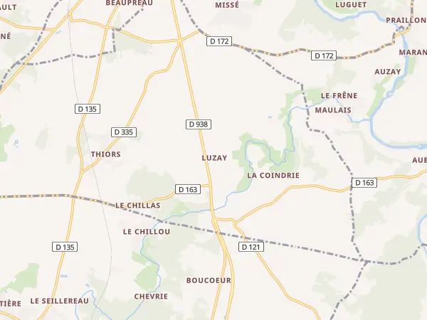 Plan de Luzay