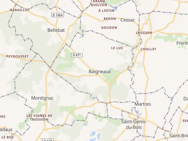Plan de Baigneaux