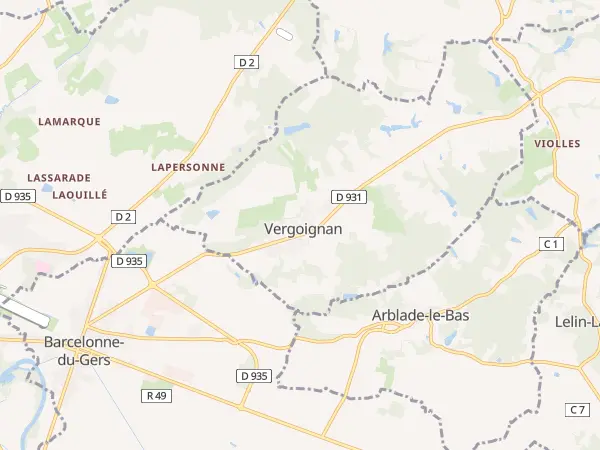 Plan de Vergoignan