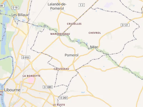 Plan de Pomerol