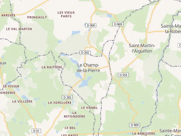 Plan du Champ-de-la-Pierre
