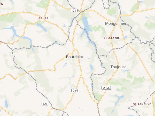 Plan de Bourdalat