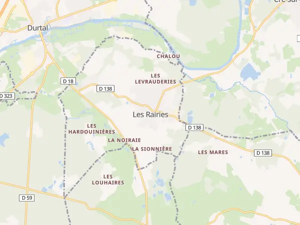 Plan des Rairies