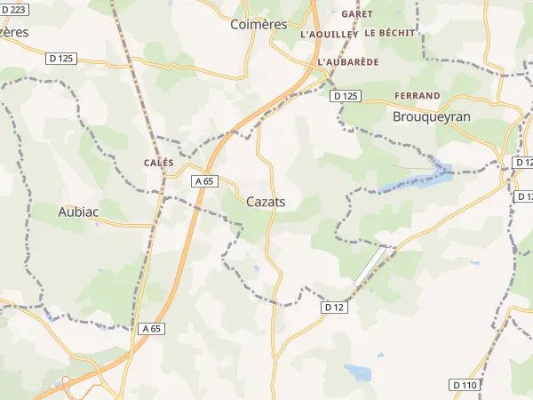 Plan de Cazats