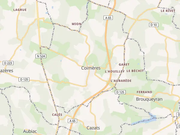 Plan de Coimères