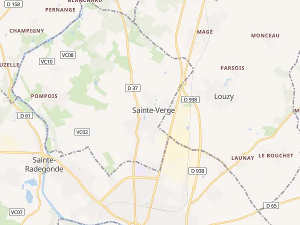 Plan de Sainte-Verge