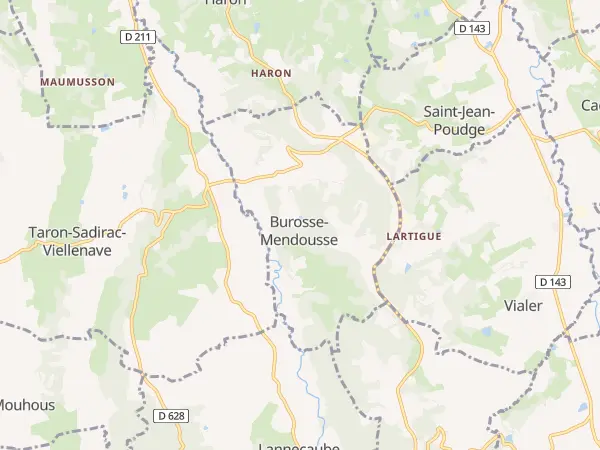 Plan de Burosse-Mendousse