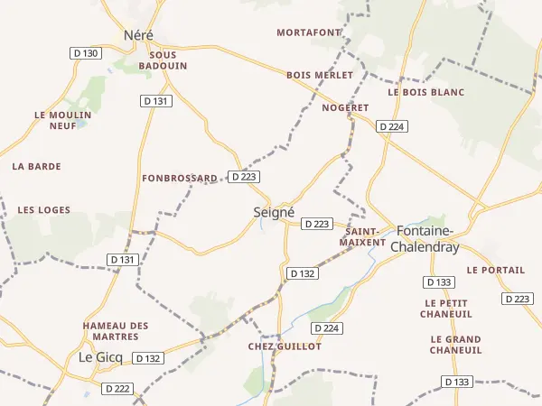 Plan de Seigné