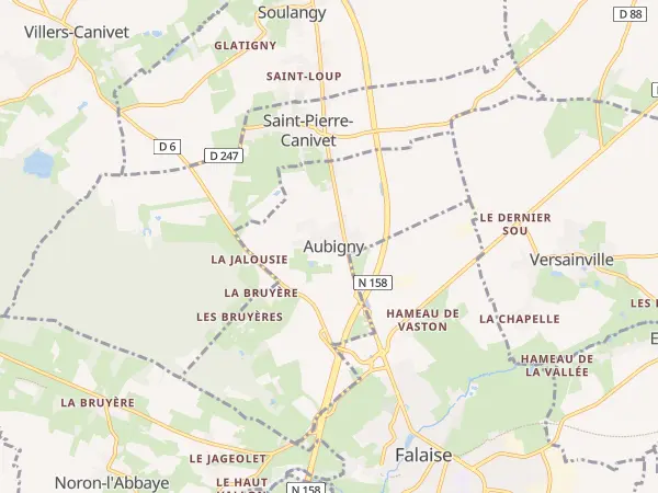 Plan de Aubigny