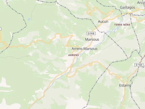 Plan de Arrens-Marsous