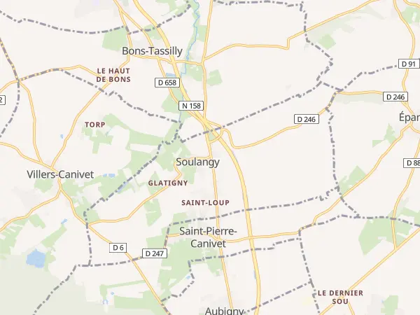 Plan de Soulangy