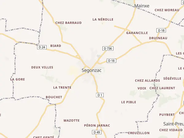 Plan de Segonzac