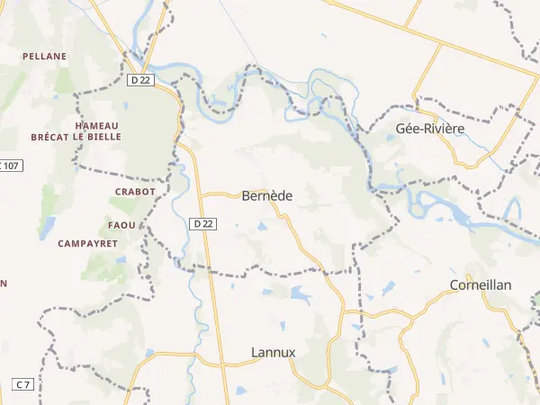Plan de Bernède