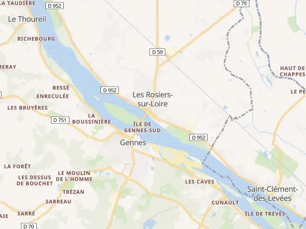 Plan de Gennes-Val-de-Loire