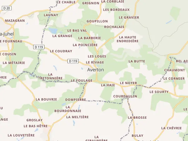 Plan de Averton