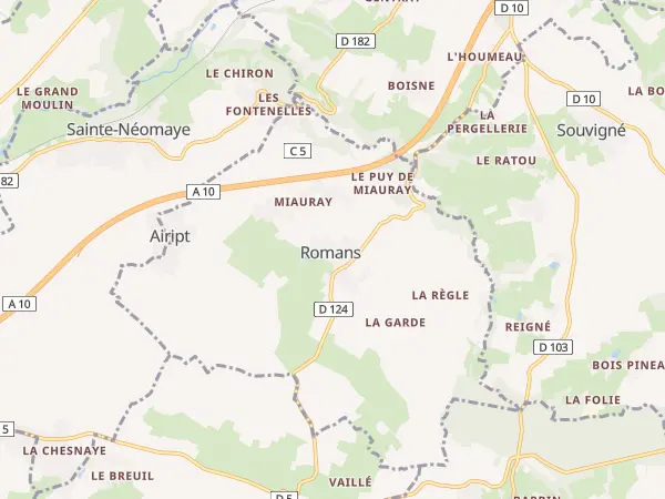 Plan de Romans