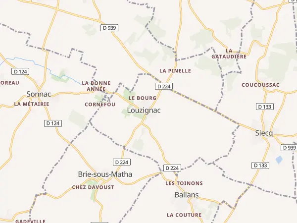 Plan de Louzignac