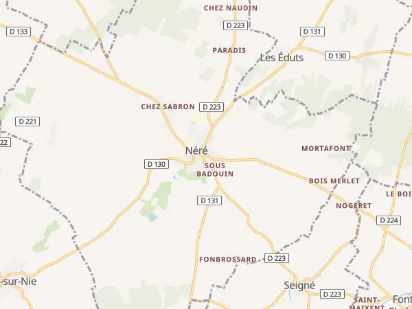 Plan de Néré